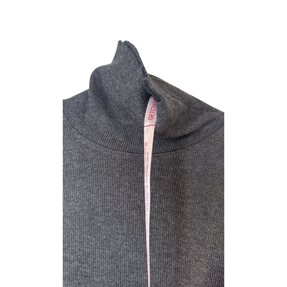 2/$30 NWT Choosy Gray XS Bishop Sleeve Sweater Dress - Picture 4 of 16